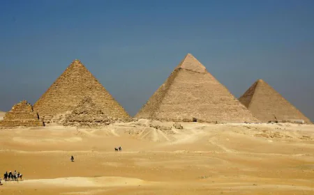 Como as pirâmides do Egito foram criadas?