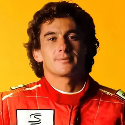 f) Ayrton senna